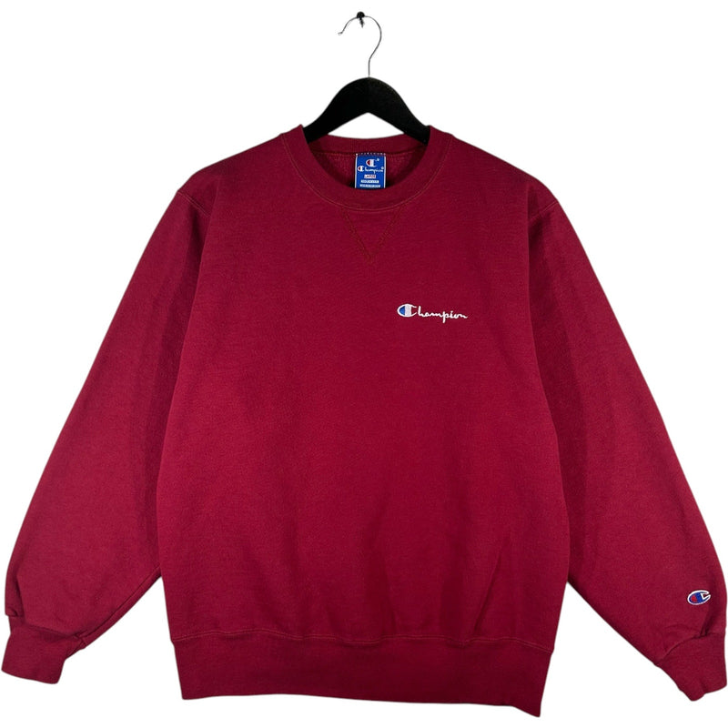 Vintage Champion Spellout Logo Crewneck 90s