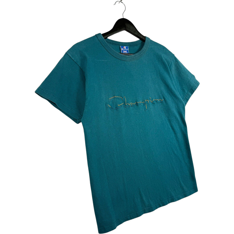 Vintage Champion Embroidered Spellout T-Shirt