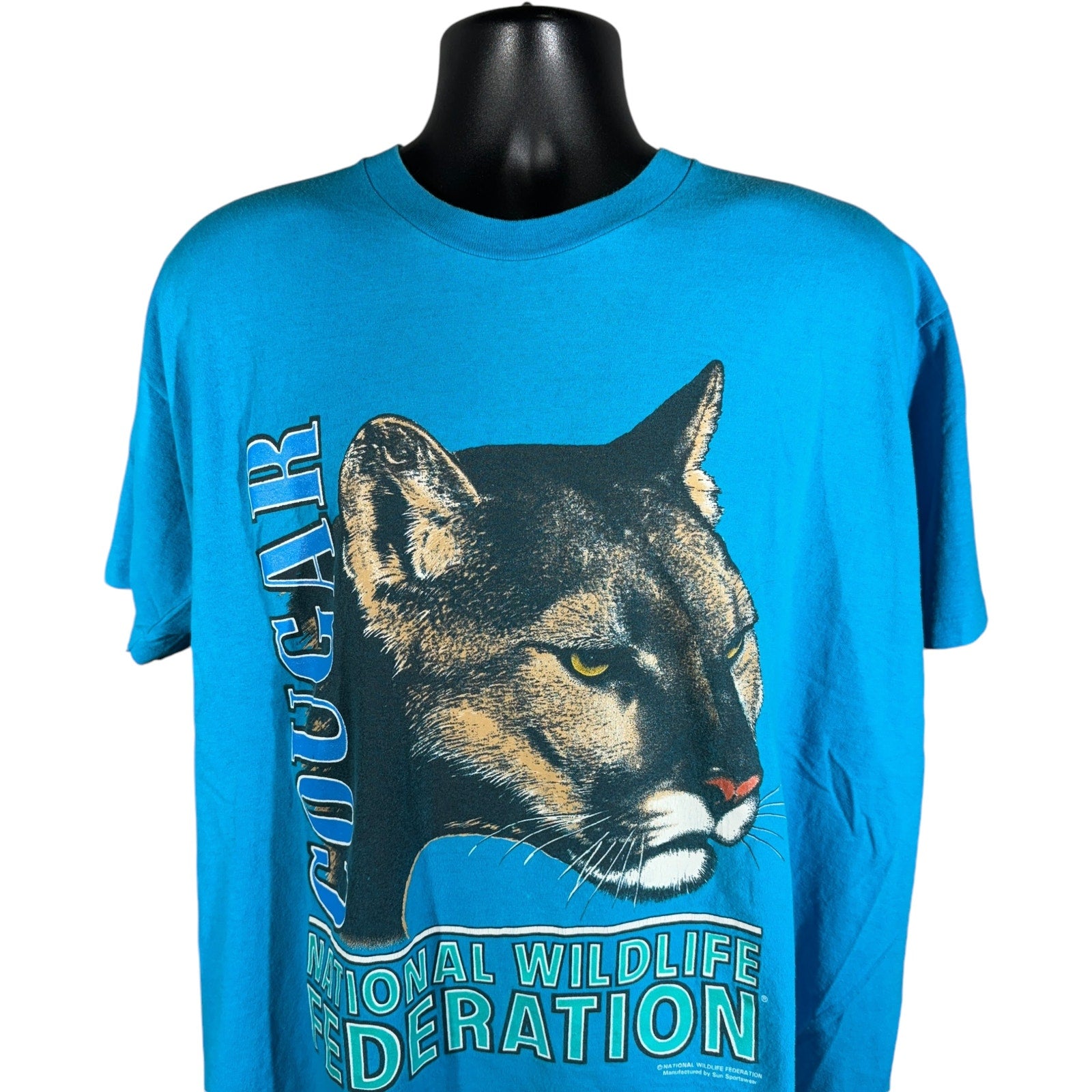 Vintage National Wildlife Federation Cougar Tee