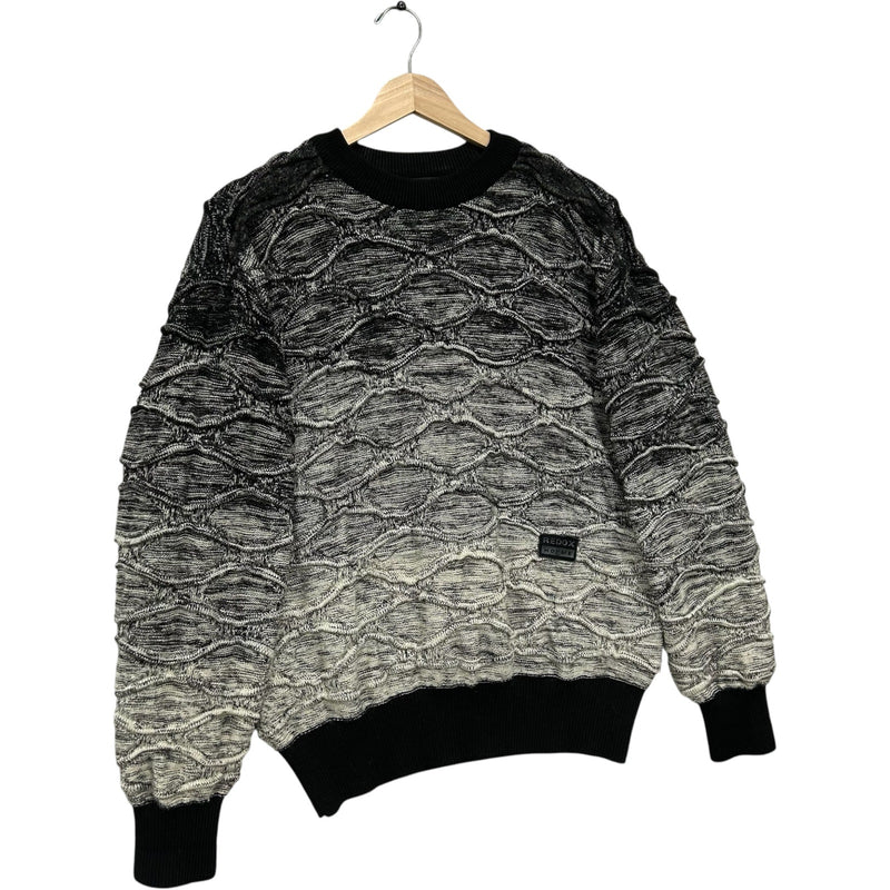 Vintage Redox 3D Knit Sweater 90s