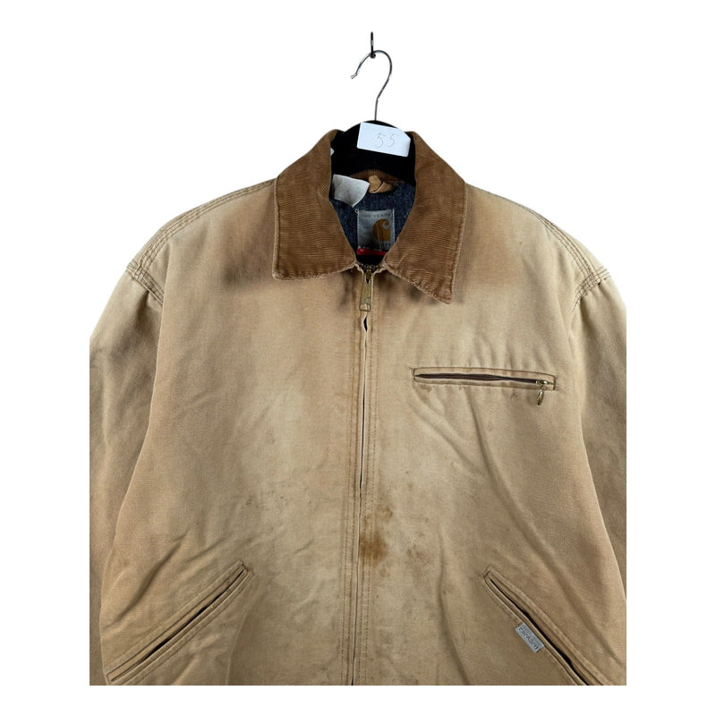 Vintage Carhartt Detroit Fleece Lined Workwear Jacket