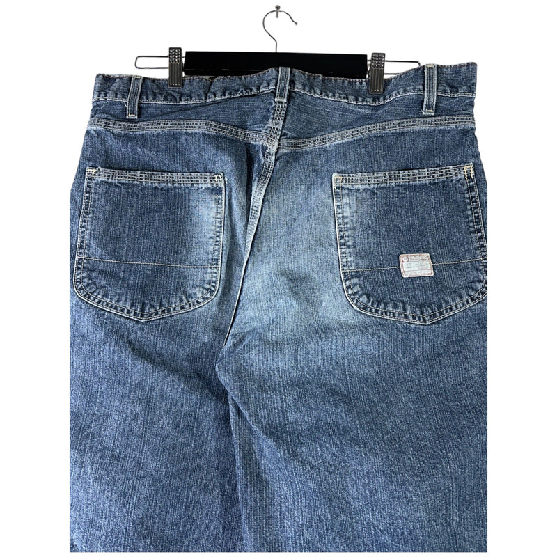 Vintage Wide Leg Denim Shorts 38