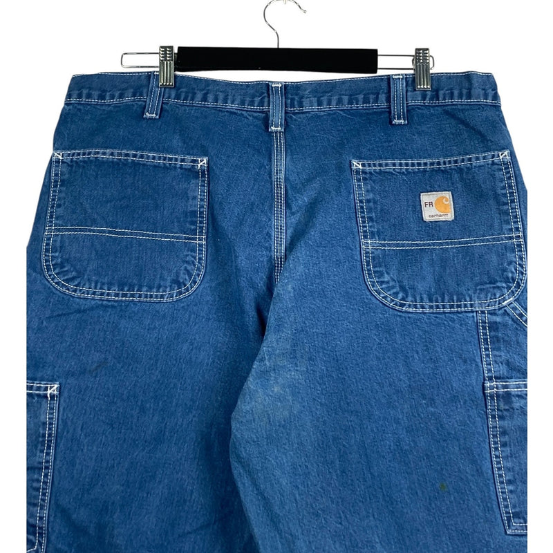 Vintage Carhartt Carpenter Denim Shorts 38
