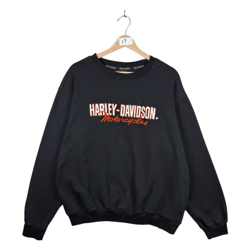 Vintage Harley Davidson Genuine Embroidered Crewneck