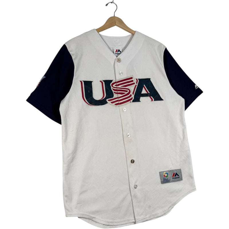 Vintage Majestic World Baseball Classic Nolan Arenado #12 Jersey