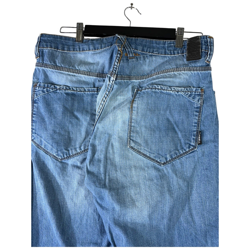 Vintage REELL Dnm Denim Rafter Shorts 36