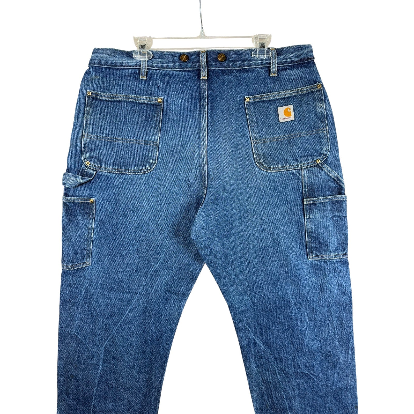Vintage Carhartt Double Knee Carpenter Denim Pants 40