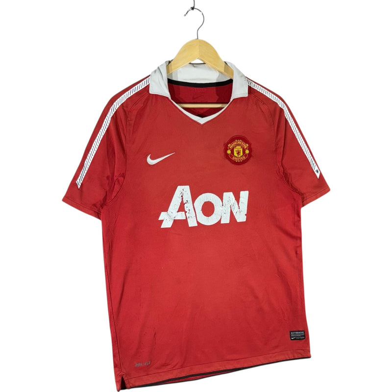 Vintage Nike Manchester United Aon Home Soccer Jersey