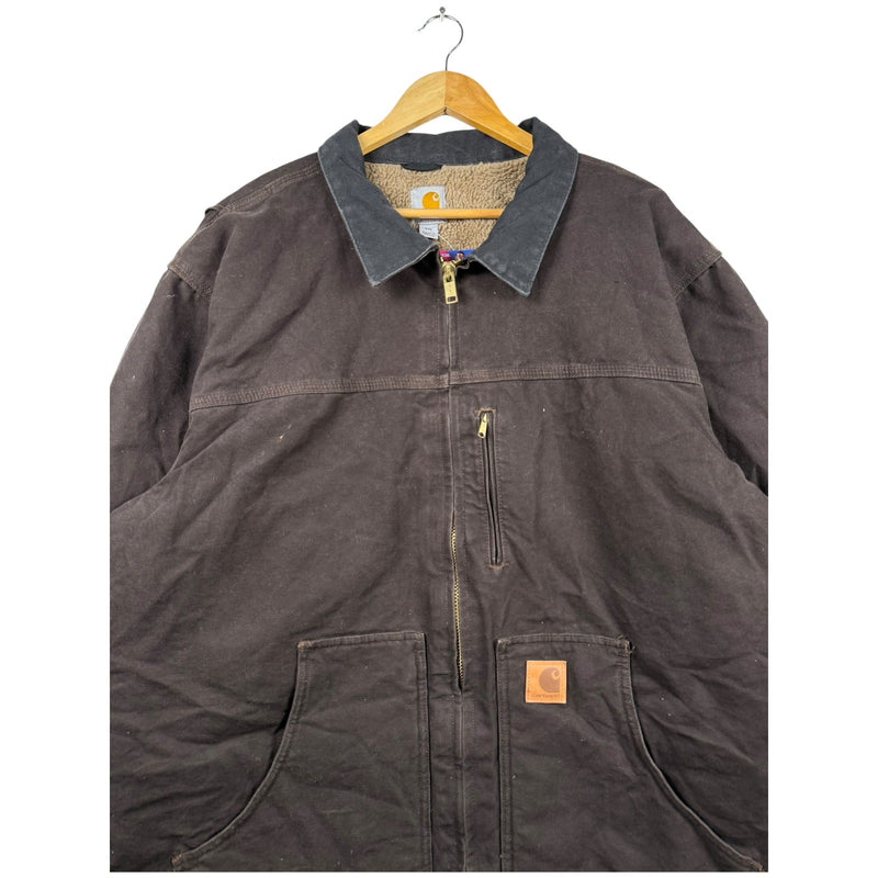 Vintage Carhartt Fleece Lined Workwear Jacket