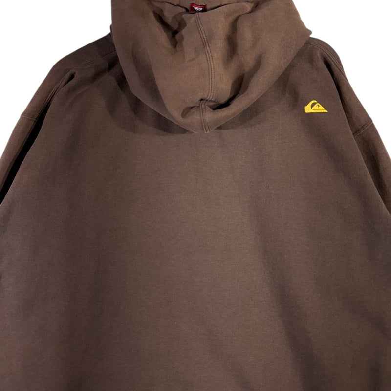 Vintage Quiksilver Gothic Logo Hoodie