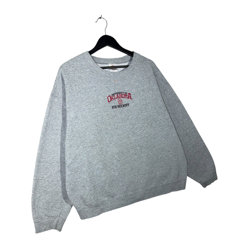 Vintage University of Oklahoma Ice Hockey Team Crewneck