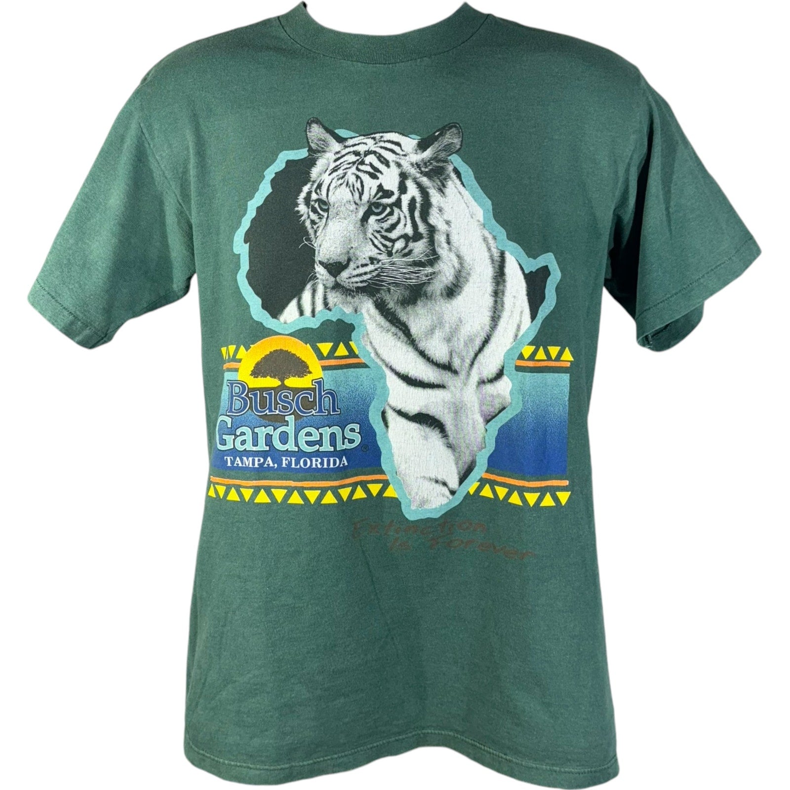 Vintage Busch Gardens Tiger Souvenir Tee 90s