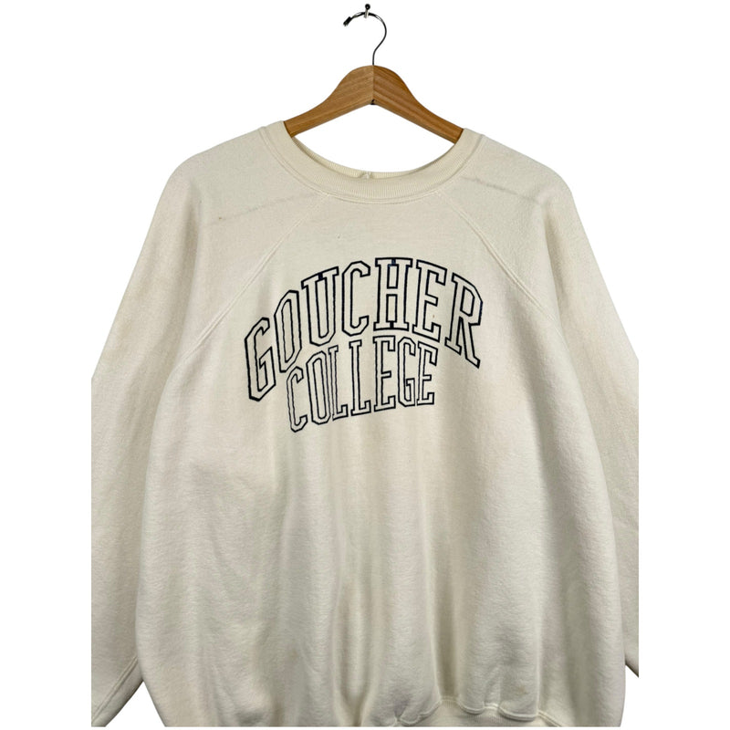 Vintage Goucher College Collegian Pullover Sweatshirt