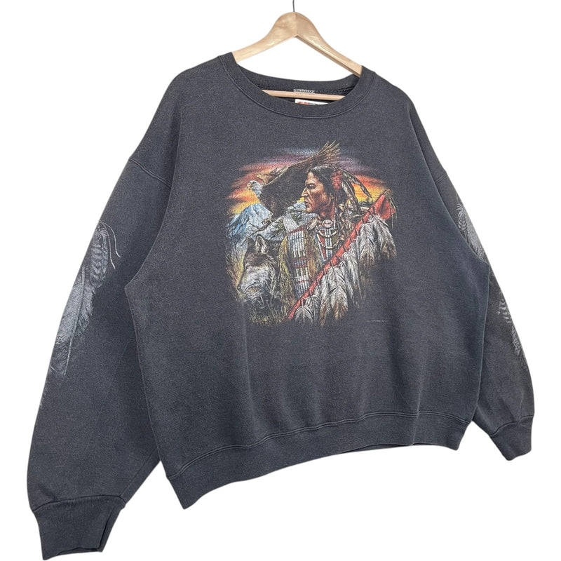 Vintage Native American Art Crewneck