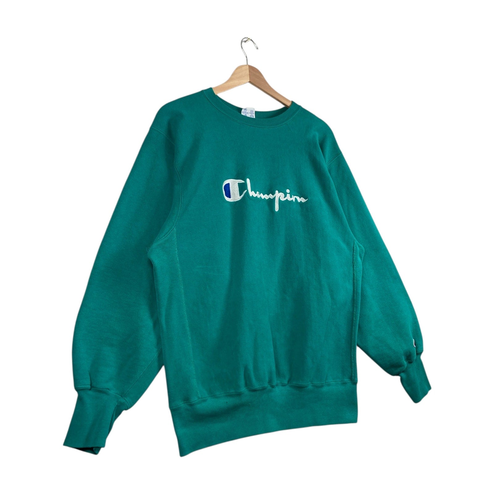 Vintage Champion Reverse Weave Logo Crewneck