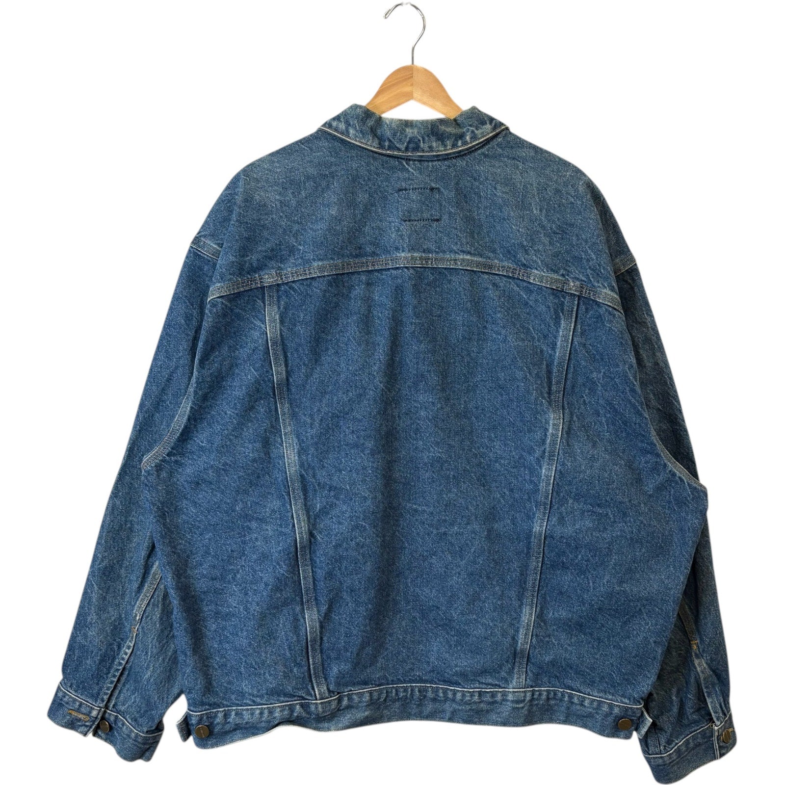 Vintage Carhartt J12 DST Button Up Denim Jacket