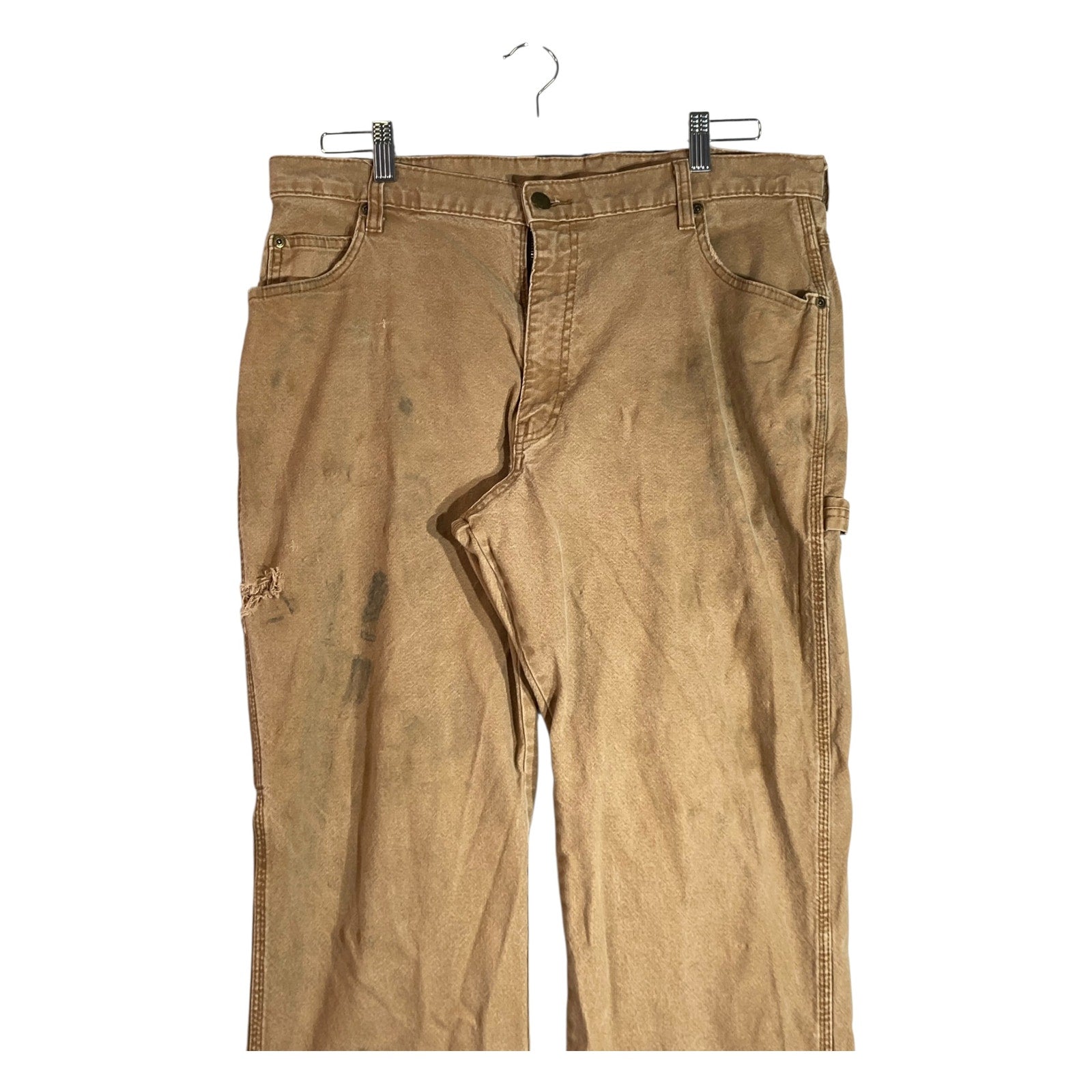 【2plan】Winston patch carpender pants Carpenter Pants