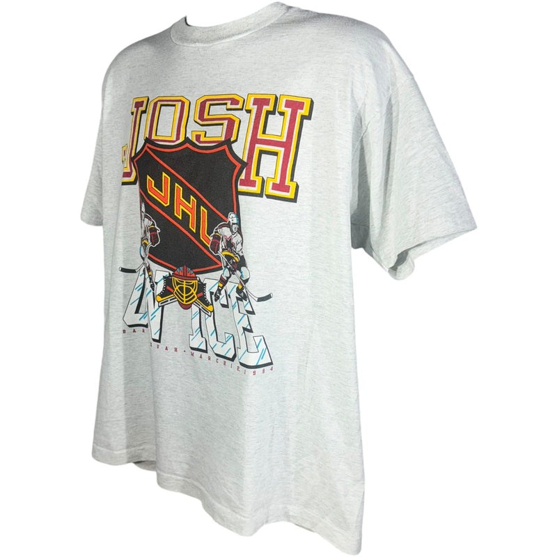 Vintage Josh On Ice Bar Mitzvah Hockey Tee 1994