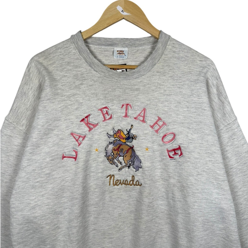 Vintage Lake Tahoe Nevada Wildlife Crewneck