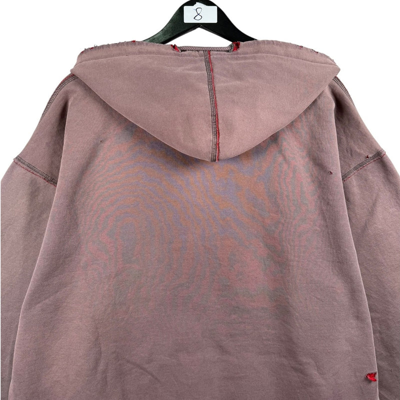 Vintage Billabong Distressed Pullover Hoodie