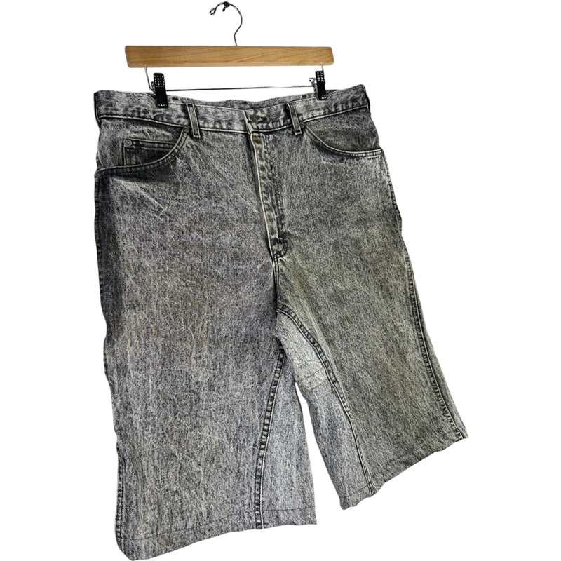 Vintage Lee Denim Cut & Sew Carpenter Shorts 36