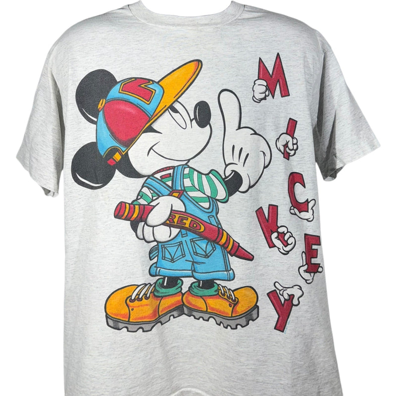 Vintage Disney Mickey Mouse Jumbo Print Tee 90s