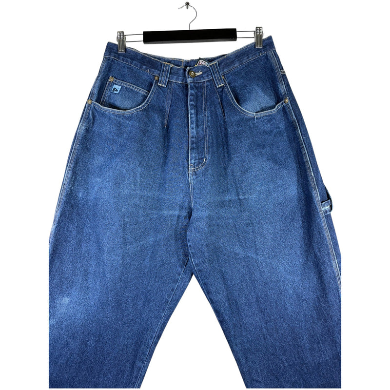 Vintage PJ Wide Leg Denim Jeans 34x25