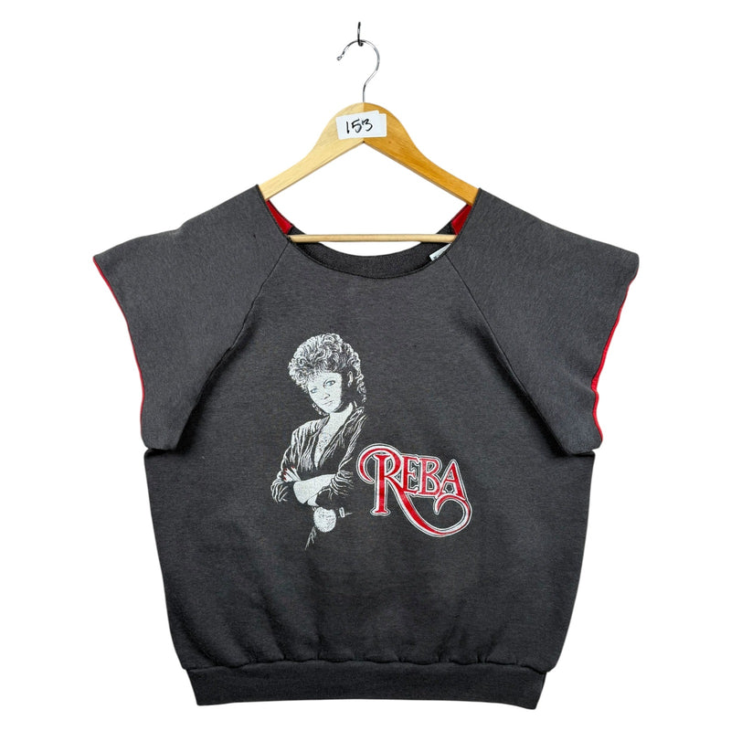 Vintage Reba McEntire Graphic Cut Off Sweatshirt