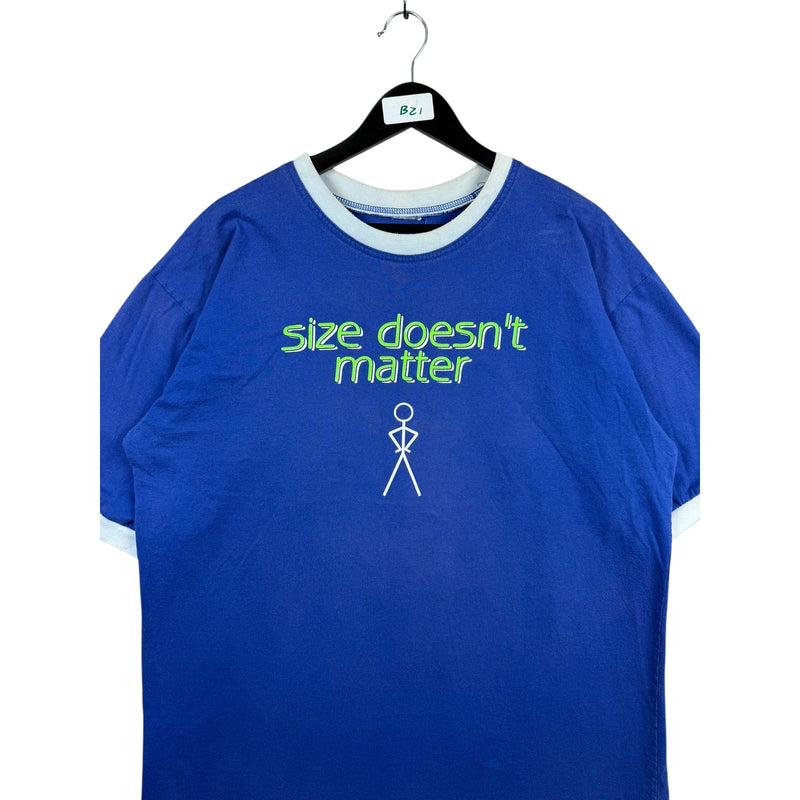 Vintage Size Doesn't Matter Performance Does Graphic T-Shirt