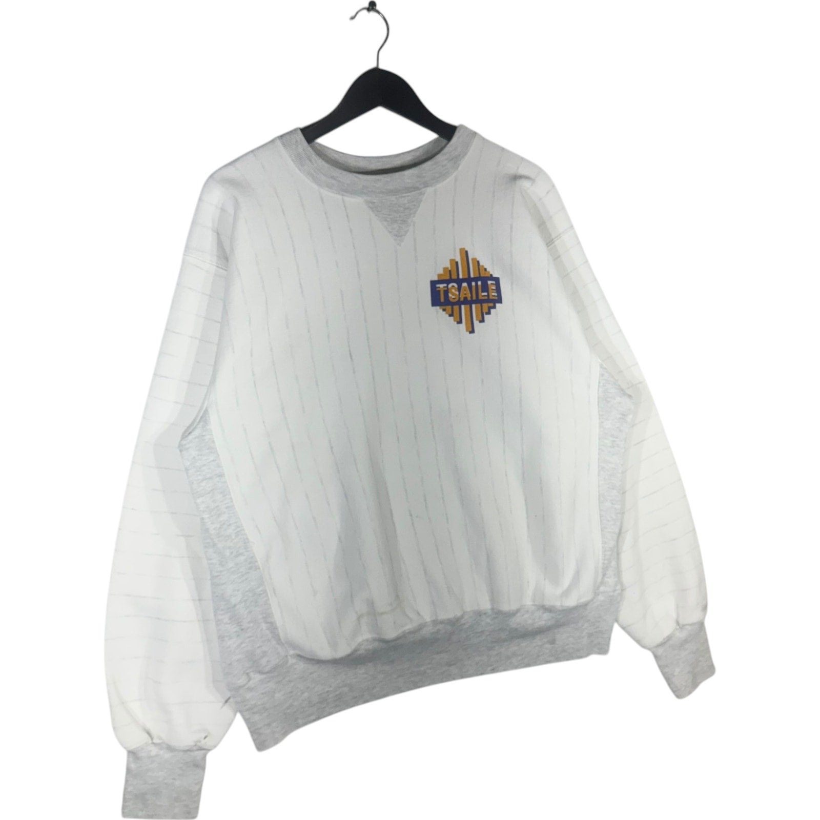 Vintage TSAILE Pinstripe Crewneck