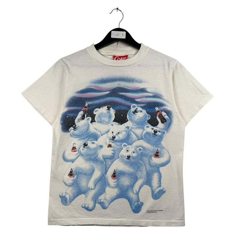 Vintage Coke Coca-Cola Polar Bears Graphic T-Shirt