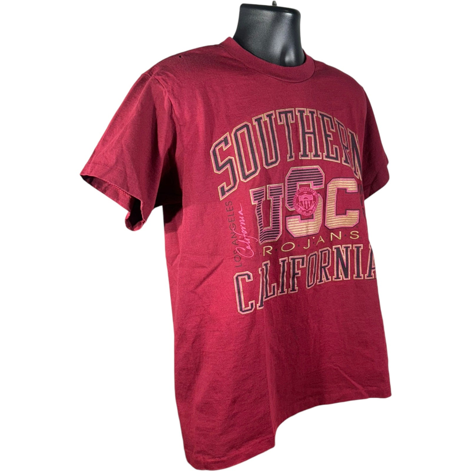 Vintage University Of South California Trojans Spellout Tee