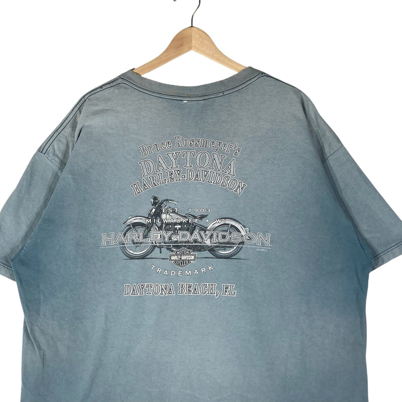 Vintage Harley Davidson Steel Chest Spellout Tee