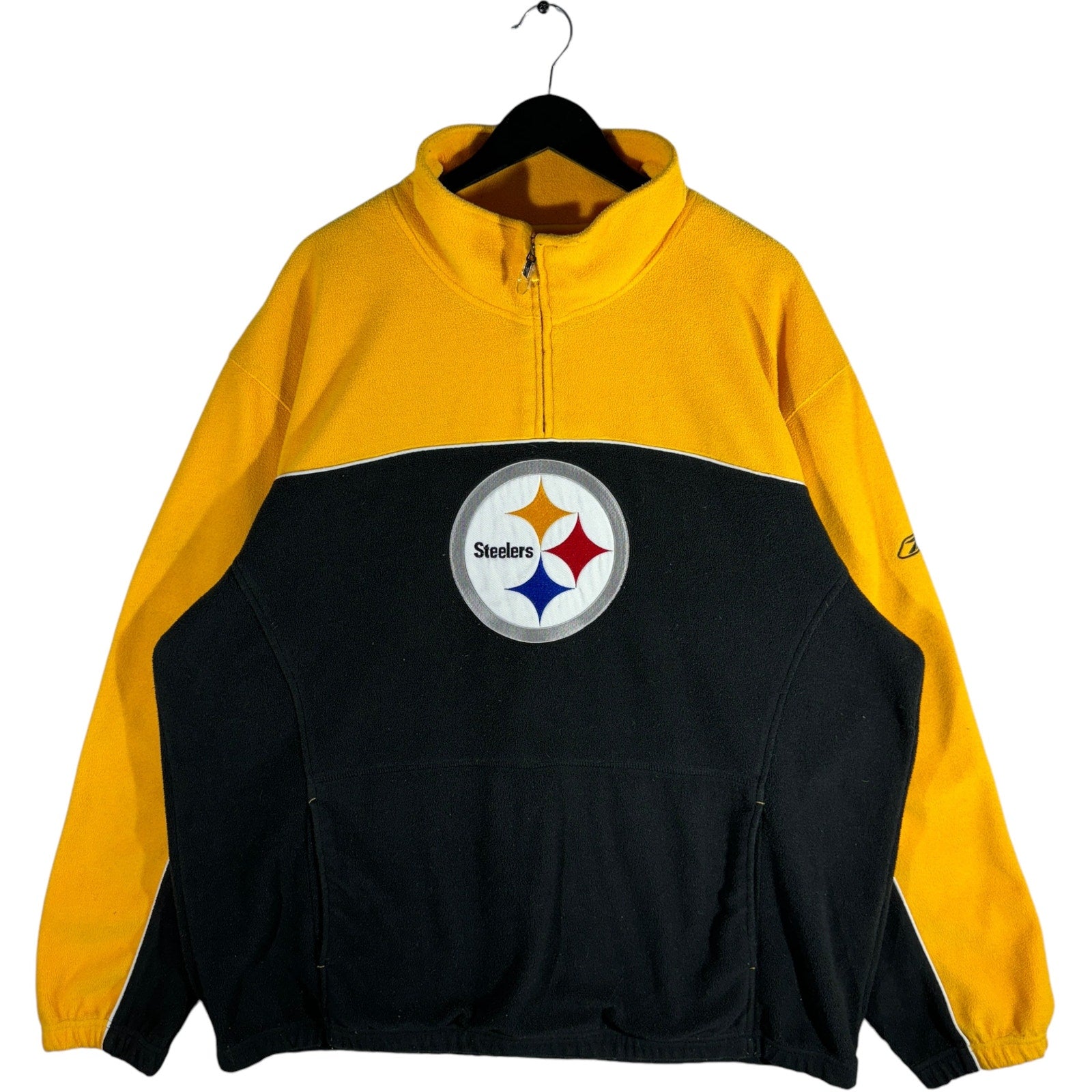 Reebok Pittsburgh Steelers 1/4 Zip NFL Fleece