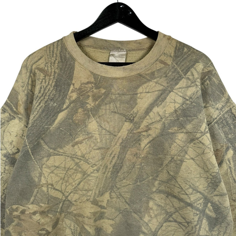 Vintage Over All Camo Crewneck