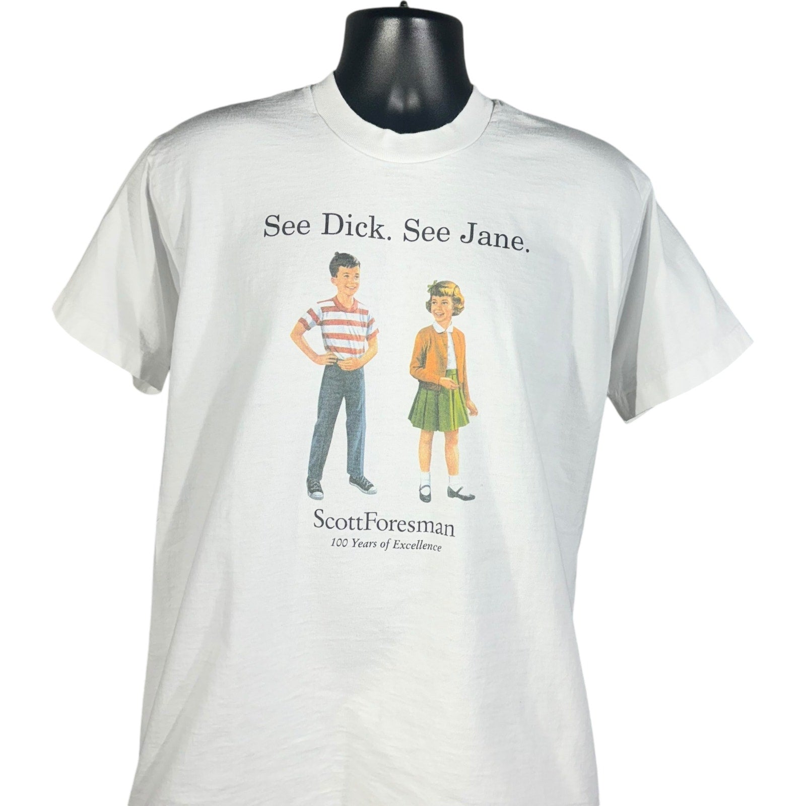 Vintage Scott Foresman "See Dick. See Jane" Tee