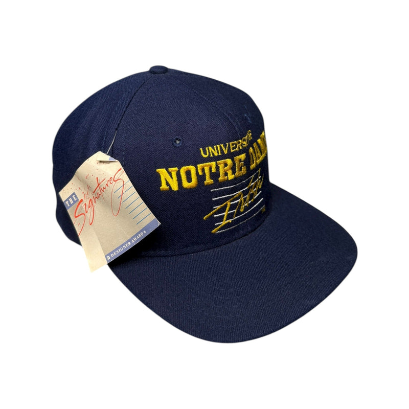 Vintage University Of Notre Dame Irish Snapback Hat OSFA