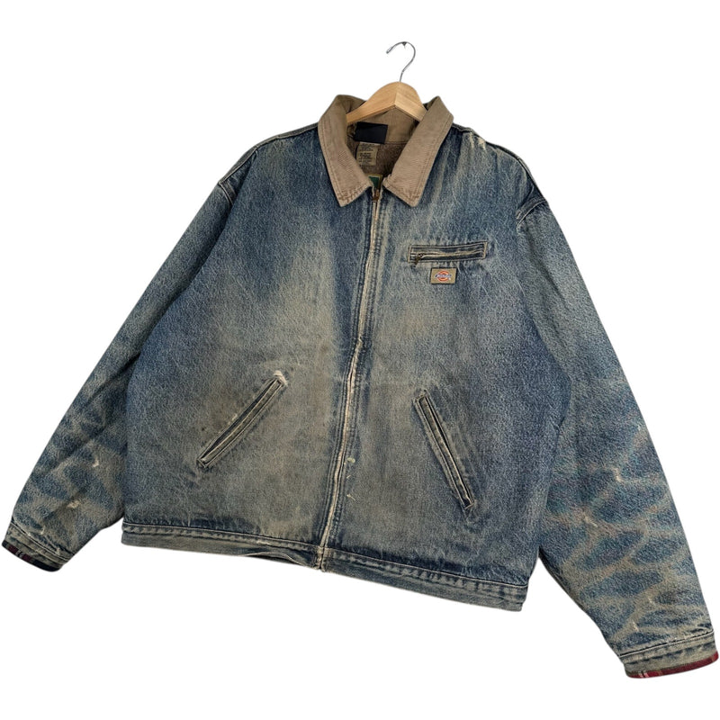 Vintage Dickies Detroit Style Workwear Denim Jacket