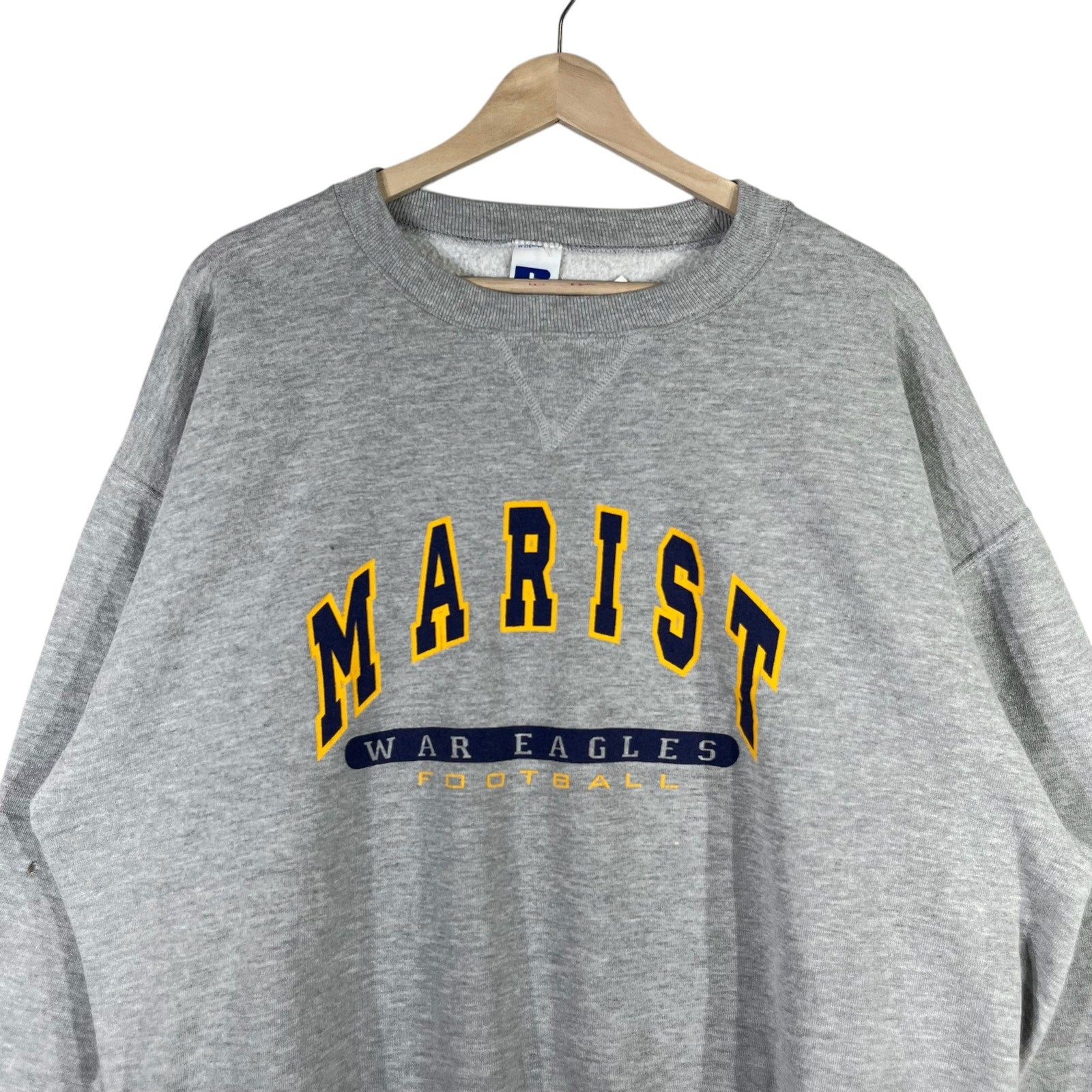 Vintage Marist War Eagles Football College Crewneck