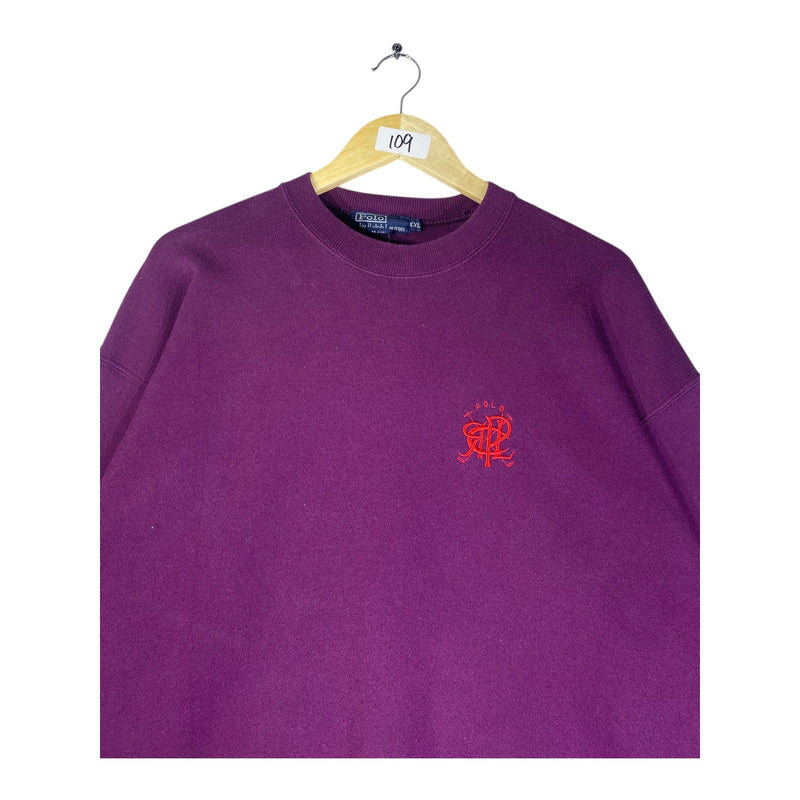 Vintage Polo Ralph Lauren Solid Color Pullover Sweater