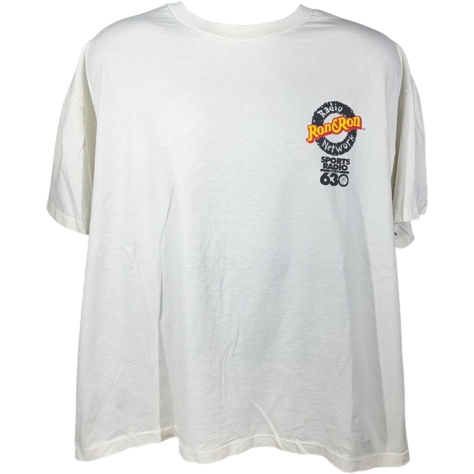 Vintage Ron & Ron Sports Radio Road Trip Back Print Tee