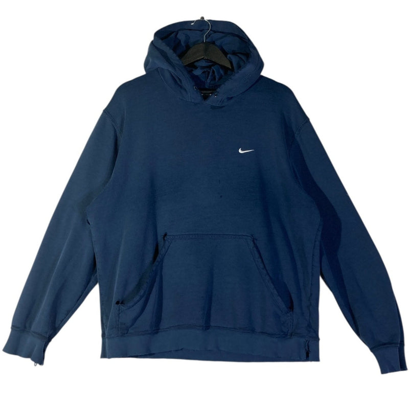 Vintage Nike Swoosh Logo Hoodie Large