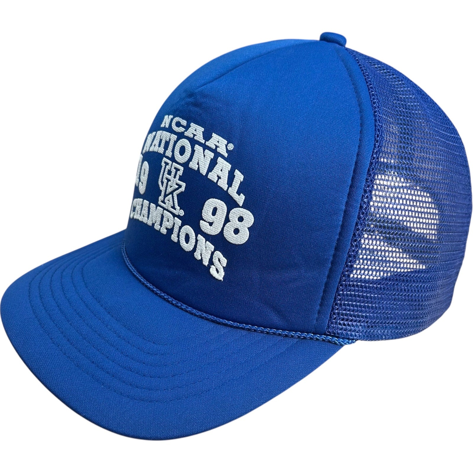 Vintage Kentucky NCAA National Champions Trucker Snapback 90s Hat