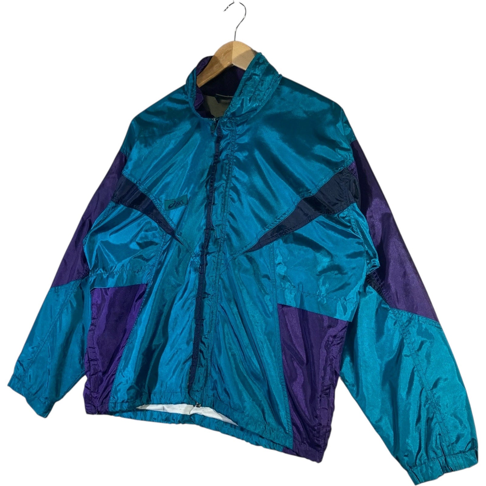 Vintage Asics Full Zip Windbreaker