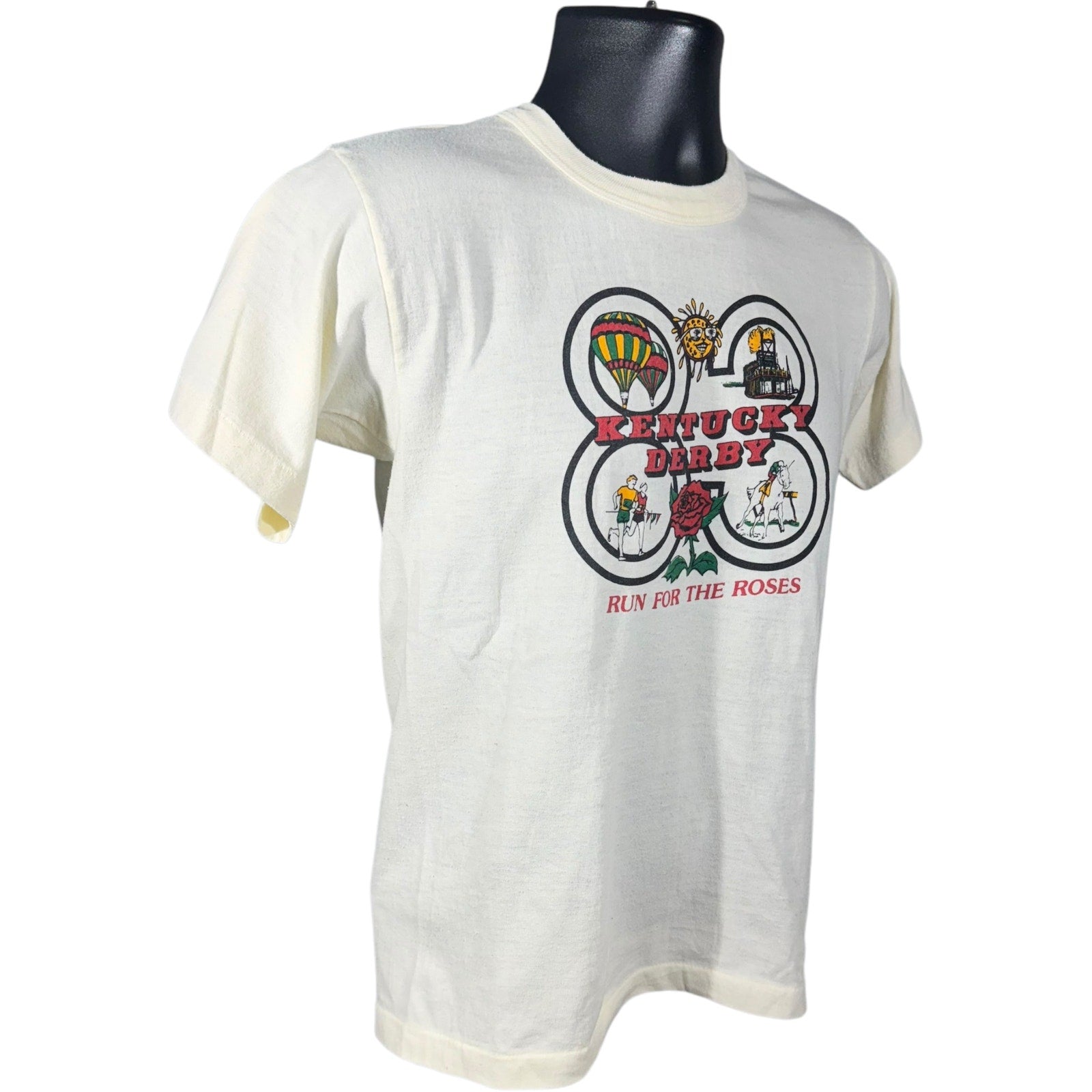 Vintage Kentucky Derby Run for the Roses Tee