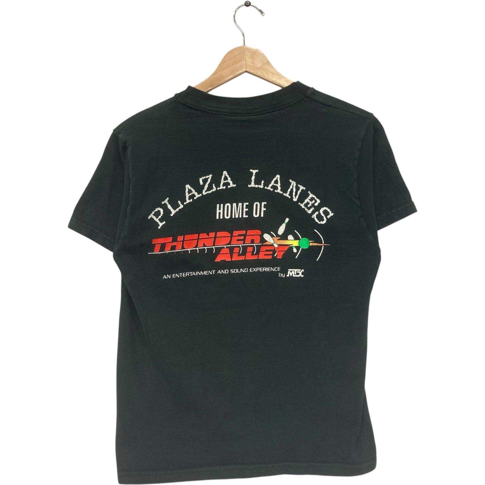 Youth Vintage Plaza Lanes Bowling X-Files Parody Tee