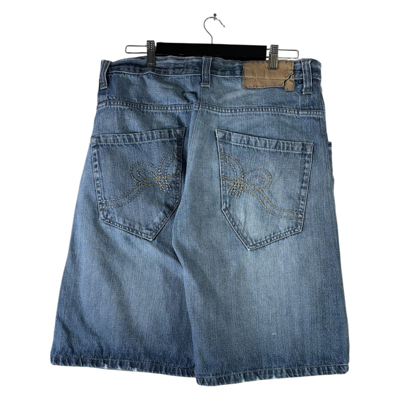 Vintage Rocawear Wide Leg Denim Shorts 36