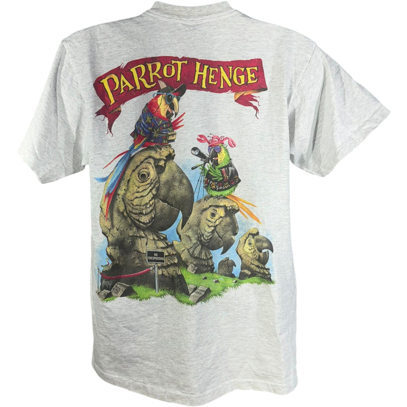 Vintage Caribbean Soul Parrot Hinge Nature Mullet Tee