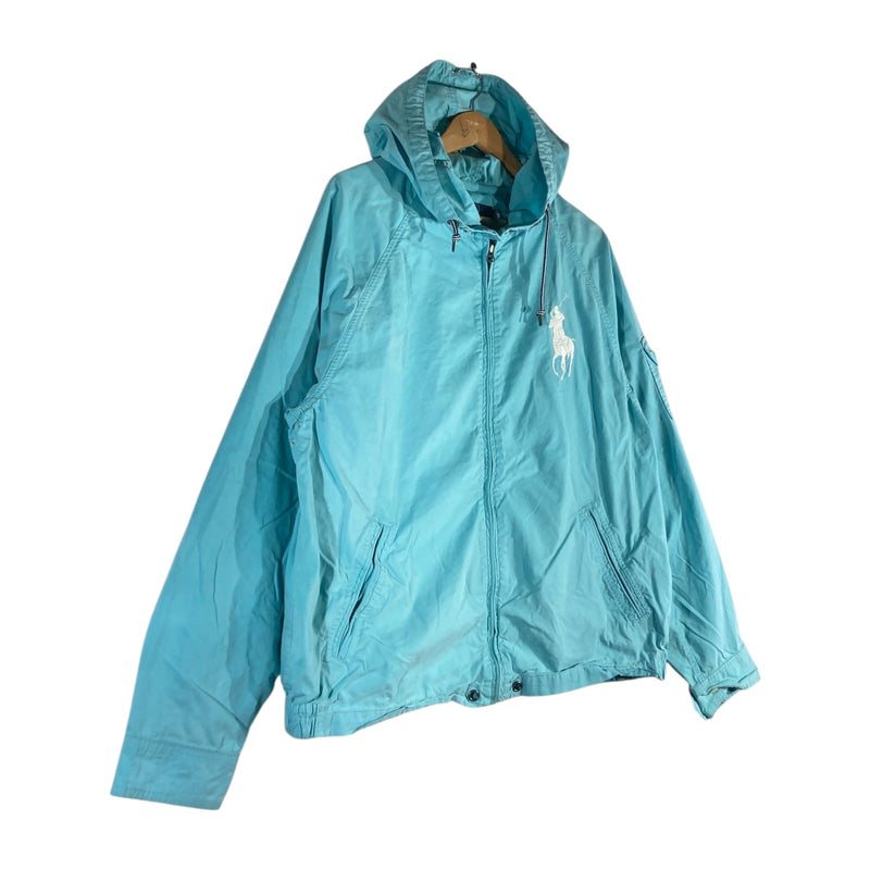 Vintage Polo by Ralph Lauren Full Zip Hooded Windbreaker