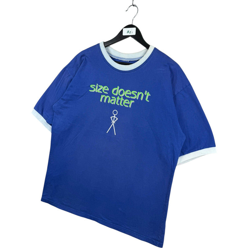 Vintage Size Doesn't Matter Performance Does Graphic T-Shirt